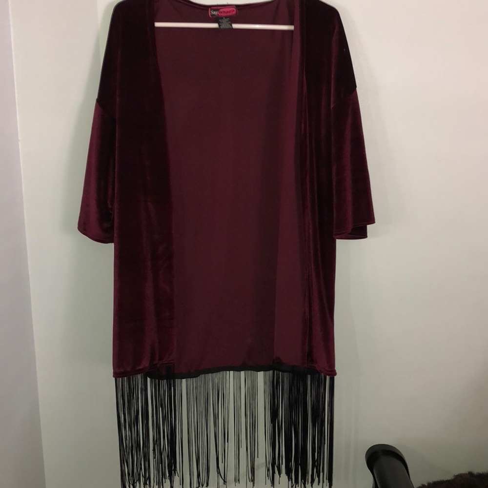 Velvet Cardigan